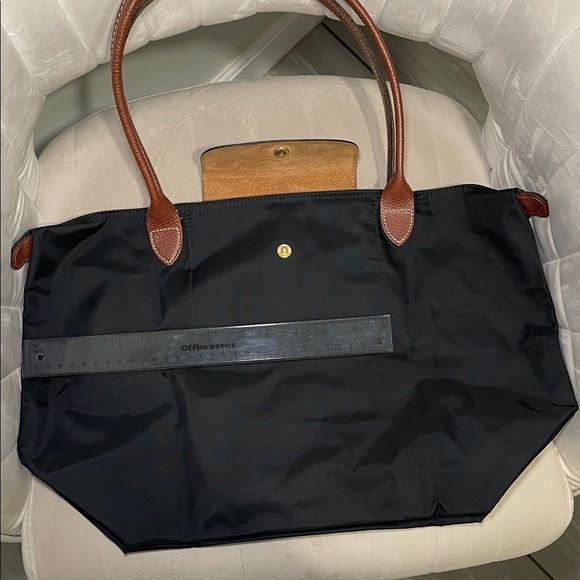 Large Black Longchamp Tote Bag - Picture 14 of 16